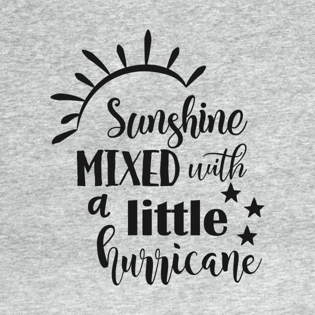 Sunshine Mixed With A Little Hurricane by Little Things by Nicky 